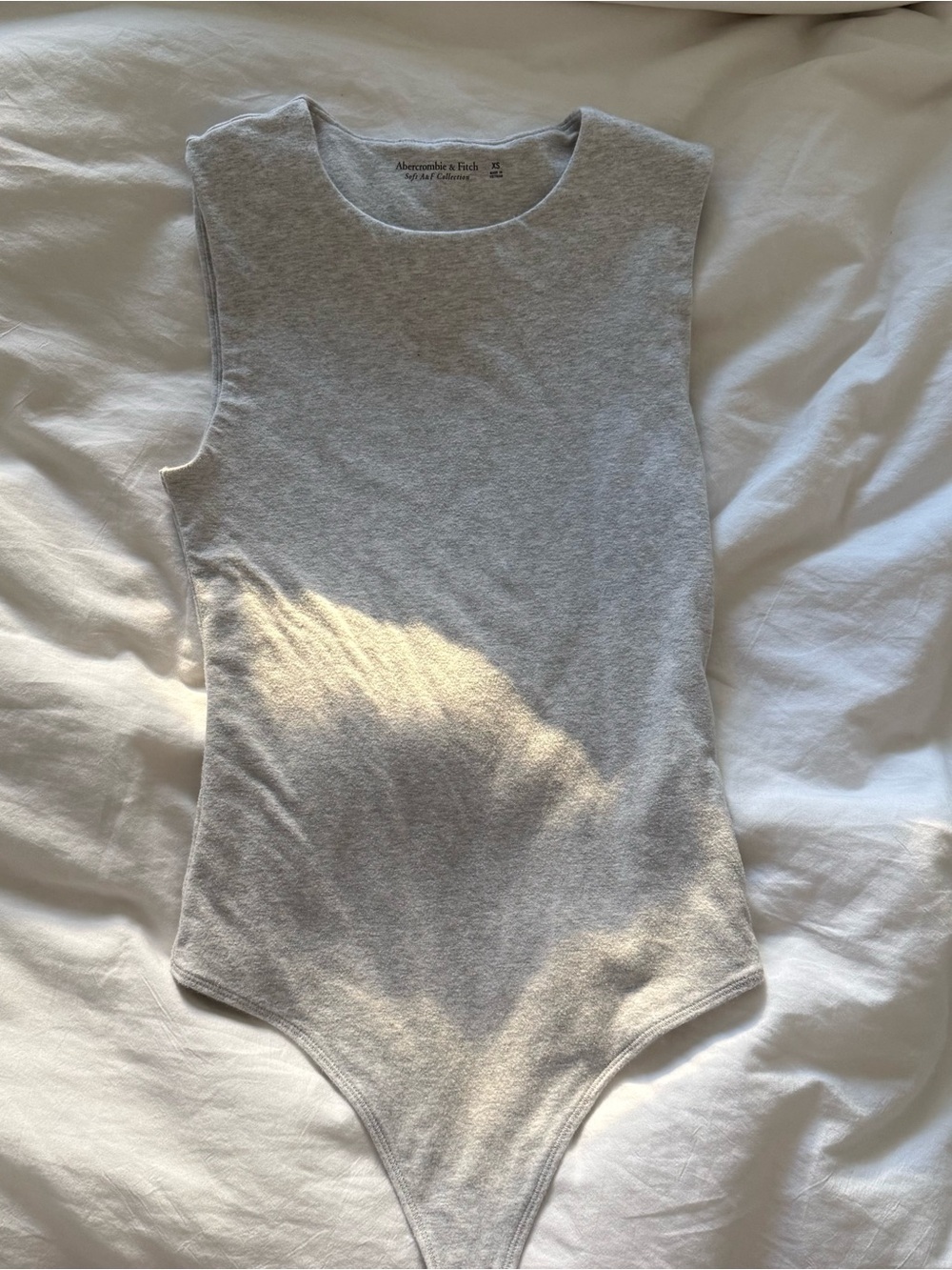 ABERCROMBIE GREY BODYSUIT